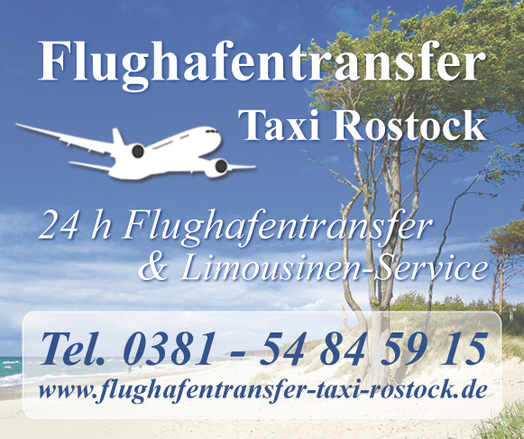 Flughafentransfer - Taxi Rostock